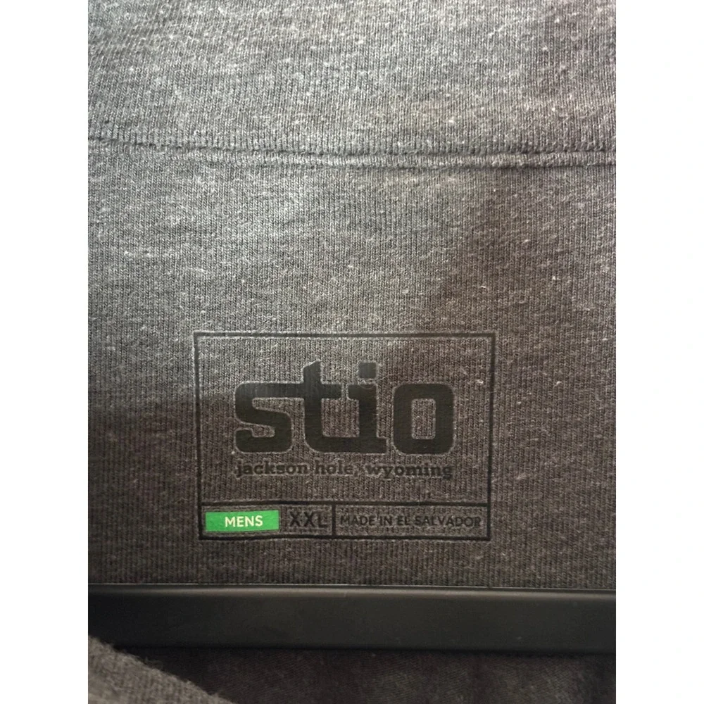 Stio Mens Basis Quarter Zip Pullover‎ Heather Gray XXL 200069 FW21 Long Sleeve